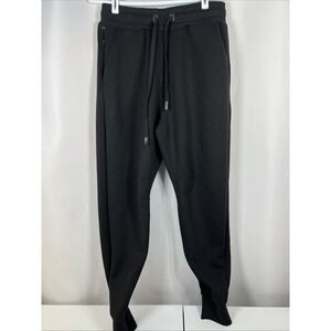 Athletex Performance Black Sports Pants Athleisure Zip Pocket Size Medium